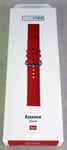 Strap Studio Leather Band for Samsung Galaxy Watch Active 2 40mm & 44mm - Red