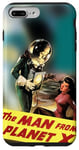 Coque pour iPhone 7 Plus/8 Plus Science-fiction vintage The Man from Planet X Alien