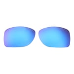 Walleva Ice Blue Polarized Replacement Lenses For Oakley Gauge 8 L Sunglasses