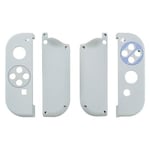 Housing shell for Nintendo Switch Joy-Con controllers soft touch SNES edition replacement - light grey | ZedLabz