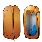 DYB Pop Up Shower Tent Instant Portable Privacy Tent Camp Toilet, Changing Room, Rain Shelter with Window for Camping and Beach, Foldable with Carry Bag - Lightweight and Sturdy