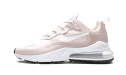 Nike Air Max 270 React Womens Running Trainers CT1287 Sneakers Shoes (UK 5.5 US 8 EU 39, Barely Rose White Black 600)