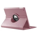 GAX iPad Case Corner Protection - Slim Fit Premium | Pu Leather Folio Case | 360 Degree Rotating Smart Swivel Stand | Ideal for iPad 9.7 2018/2017, Air 1 & 2 (iPad (9.7 2018/2017), Rose Gold)