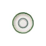 Villeroy & Boch French Garden Green Line Sous-tasse, 17 cm, Porcelaine Premium, Blanc/Vert