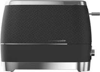 BEKO Cosmopolis Toaster TAM8202G, Retro Granite Grey Design, Extra Wide Slot and
