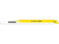 Metabo 628245000, Sabelsagblad, Fuktig tre, Tre, High Carbon Steel (HCS), Hvit, Gult, Tungsten Carbide Tipped (TCT), 24 cm