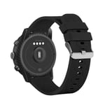 Tencloud Straps Compatible with Polar Unite Strap, Replacement Soft Silicone Sport Wristband Arm Band Bracelet for Polar Unite/Ignite Smartwatch (Black)