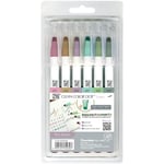 ZIG Clean Color Sinle DOT smoky 6/etui