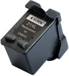 Kompatibel med HP DeskJet D1400 series blekkpatron, 19ml, svart