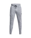Under Armour Curry Mens Grey Track Pants Cotton - Size X-Large