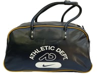 New Vintage NIKE Athletic Dept HERITAGE SI GYM CLUB Bag Holdall BA4268  Blue