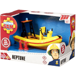 Fireman Sam Neptune Boat & 2 Buoys Push Along Vehicle Toy Character Hit New