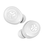 JLab JBuds Air True Wireless Earbuds, Wireless Headphones Bluetooth - Wireless Ear Buds with USB Charging Case, IP55 Sweat Resistant Sports Earphones and Custom EQ3 Sound - Bluetooth Earbuds, White