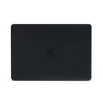 Aiino Soft Shell Coque Semi-Rigide pour MacBook Air 13" (début 2020 et M1 2020), Anti-Rayures et Anti-Chocs, Noir