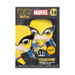 Funko Pop! Pin Marvel X-MEN Wolverine #14 CHASE Enamel Pin Badge - SEALED!