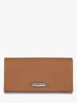 Longchamp Roseau Leather Continental Wallet