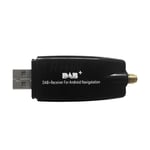 DAB + Box Plus Box avec amplificateur,tuner d'antenne,récepteur HIFI,dongle Tech,autoradio automatique,adaptateur USB pour voiture,Android - Type Black