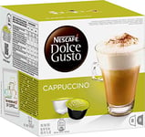 Nescafe Dolce Gusto Cappuccino Pack of 2, 2x16 Pods