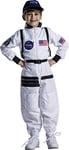 Dress Up America Deguisement Astronaute Enfant- Attrayant Combinaison Spatiale Astronaute Blanc pour les Enfants