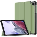 Étui de Protection Fin pour Tablette Samsung Tab A8 10,5 X200/X205 avec Couverture complète et Mise en Veille Automatique Vert Matcha