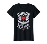 Romantic Lunch Lady Cupid's Favorite Valentines Day Quotes T-Shirt