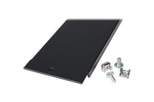 StarTech.com 2U Blanking Panel - Steel Rack Mount Filler Panel - for 19in Server Rack Enclosure or Cabinet - Black Rack Panel (BLANKB2) - tomt panel - 2U