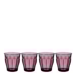 Duralex - Picardie vattenglas 25 cl 4-pack plommon