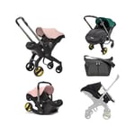Doona™ Car Seat & Stroller Premium Bundle-Blush Pink