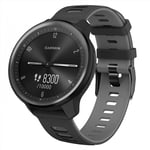 Twin Sport Rannekoru Garmin Vivomove Sport - Musta/harmaa