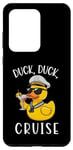 Coque pour Galaxy S20 Ultra Duck Duck Cruise Funny Family Cruising Groupe assorti