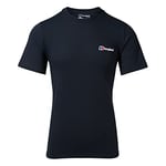 Berghaus Men's Organic Classic Logo T-Shirt, Black, XS