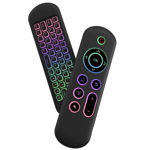 Air Mouse för Android TV-box, trådlöst tangentbord 2.4G Smart TV-fjärrkontroll Handtag Android-fjärrkontroll för Android TV-box / PC / Smart TV