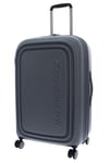 Mandarina Duck Logoduck Suitcase and Rolling Suitcase, 45 x 69 x 32/35 (L x H x W), Smodek Pearl, M, LOGODUCK +