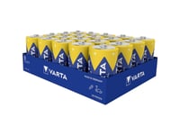 Varta 04020 211 111, Single-Use Battery, D, 1,5 V, 20 Styck, Blå, Cylindrisk