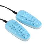 Portable Electric Children Shoe Dryer Warmer Ultraviolet Ste Blue