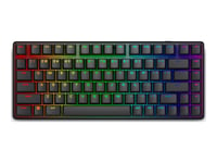 Alienware Pro Wireless Gaming Keyboard - Tangentbord - 75 % (kompakt TKL) - AlienFX per tangent RGB / 16,8 miljoner färger - trådlös - USB, 2.4 GHz,