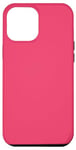 Coque pour iPhone 13 Pro Max Couleur rose foncé