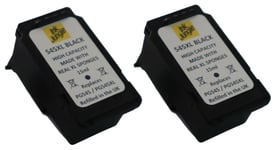2x PG545XL Black Ink Cartridges For Canon PIXMA iP2850 Inkjet Printer