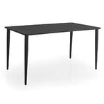 Brafab Nimes matbord aluminium grå 140x78 cm