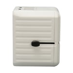 (White)Universal Travel Adapter Smart International Power Plug Adapter With 2