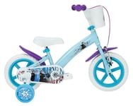 Huffy Frozen Kids 12" Bike Girls Disney Bicycle w Stabilisers Calliper Brakes 3+