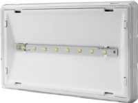 AWEX Emergency lighting fitting EXIT S IP65 ECO LED AT 3W 310lm 1h single task white ETS/3W/ESE/AT/WH - ETS/3W/ESE/AT/WH