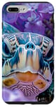 Coque pour iPhone 7 Plus/8 Plus Tortue de mer Tortue Vie marine Animal océanique