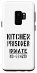 Coque pour Galaxy S9 Slogan humoristique « Kitchen Prisoner »
