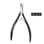 Nail Cuticle Scissor Remove Dead Skin Nipper Black