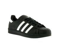 Adidas Superstar Mens Black White Trainer Shoe Rrp £75/- Uk 7 8 9