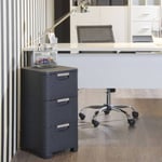 Prolenta Premium - Maison du'Monde - Armoire à tiroirs Style 3x14L Anthracite