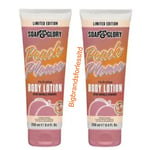 Soap and & Glory PEACH PLEASE Hydrating Body Lotion Discontinued, 250ML-2 Pack