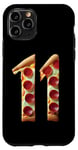 iPhone 11 Pro 11th Birthday Party Boys Pizza Cheese Pie Kids Eleven Boy Case