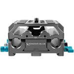 Kondor Blue LWS ARRI Bridge Plate For Cinema Cameras with With Riser for RED KOMODO (Space Gray)